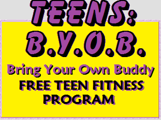 Berkshire South, Great Barrington offers a Free Teen Fitness Program! Sign up with a buddy or get connected at the Center!